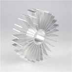 Radiateur de profils en aluminium tournesol