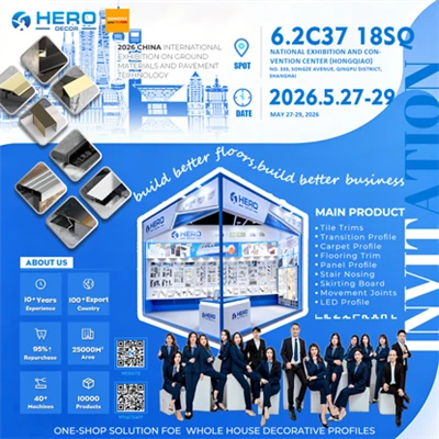 Rejoignez Hero Metal au DOMOTEX Asia 2026 : solution unique-sur le stand 6.2C37