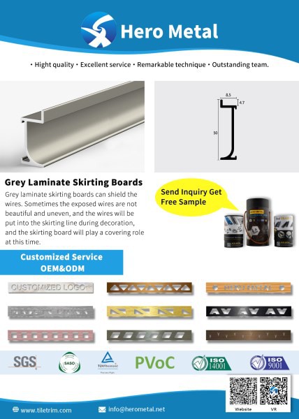 skirting board datasheet of hero metal tile trim china mafacturer skirting board datasheet of hero metal tile trim china mafacturer
